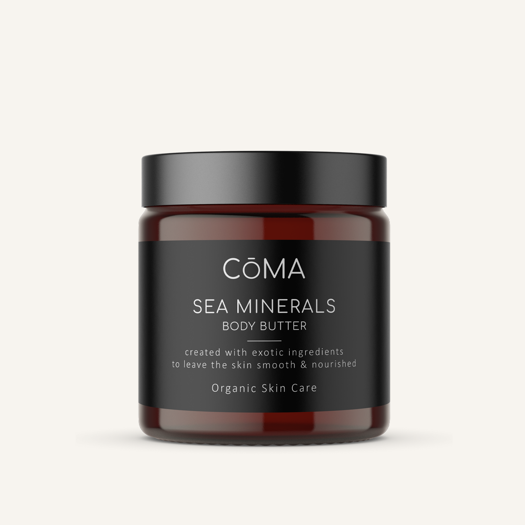 Experience Radiant Skin with our Sea Mineral Body Butter Coma Organics